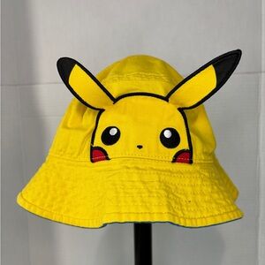 Pokemon Nintendo 2023 Pikachu Summer Bucket Hat One Size